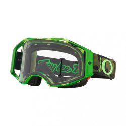   Oakley Airbrake TLD Dazzle Green szemüveg, víztiszta lencsével
