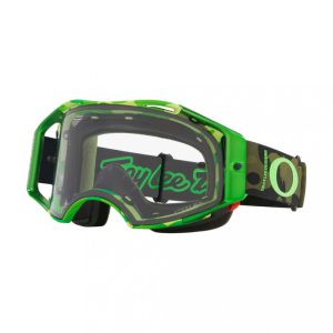 Oakley Airbrake TLD Dazzle Green szemüveg, víztiszta lencsével