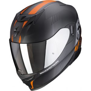 Scorpion Exo 520 Air Laten  bukósisak, matt fekete-narancs, M