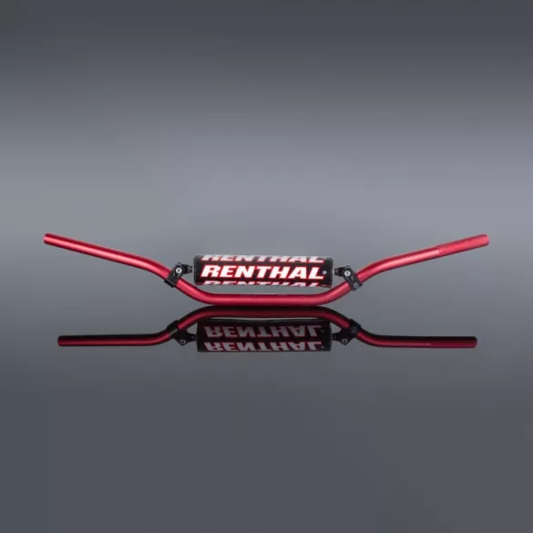 Renthal MX kormány (22mm), piros, CR High / Ricky Johnson, piros szivaccsal