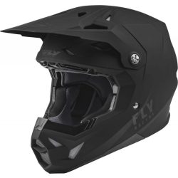 Fly Racing Formula CP Solid gyerek bukósisak piros-fekete