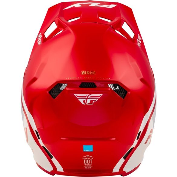 FLY RACING Formula CC Objective bukósisak - RED-WHITE