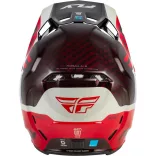 FLY RACING Formula S Carbon Byte bukósisak - Black Carbon/red/grey