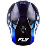 FLY RACING Formula S Carbon Byte bukósisak - Black Carbon/blue/white