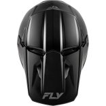 Fly Racing Kinetic solid gyerek bukósisak fekete