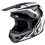 Fly Racing Kinetic crest black-grey bukósisak