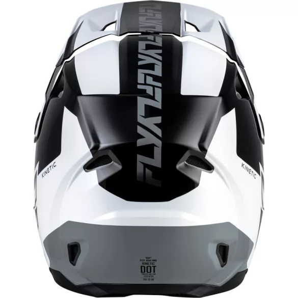 Fly Racing Kinetic crest black-grey bukósisak