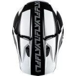Fly Racing Kinetic crest black-grey bukósisak
