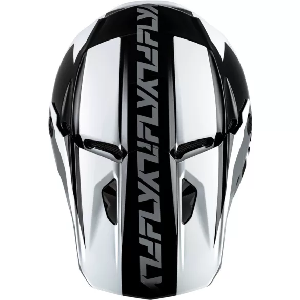 Fly Racing Kinetic crest black-grey bukósisak