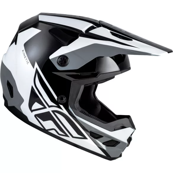 Fly Racing Kinetic crest black-grey bukósisak