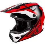 Fly Racing Kinetic crest black-red bukósisak