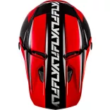 Fly Racing Kinetic crest black-red bukósisak