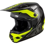 Fly Racing Kinetic crest black-fluo bukósisak