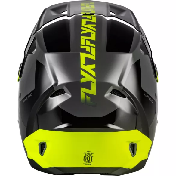 Fly Racing Kinetic crest black-fluo bukósisak