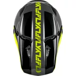 Fly Racing Kinetic crest black-fluo bukósisak