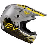 Fly Racing Kinetic Drip gyerek bukósisak piros-fekete