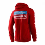 TLD Gas Gas Team zip hoodie, piros