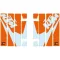 KTM factory hűtővédő műanyag matrica szett - MX/Enduro 2019 - 2023