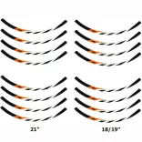 KTM felni matrica szett, párban - MX/Enduro/Adv 2008-2024