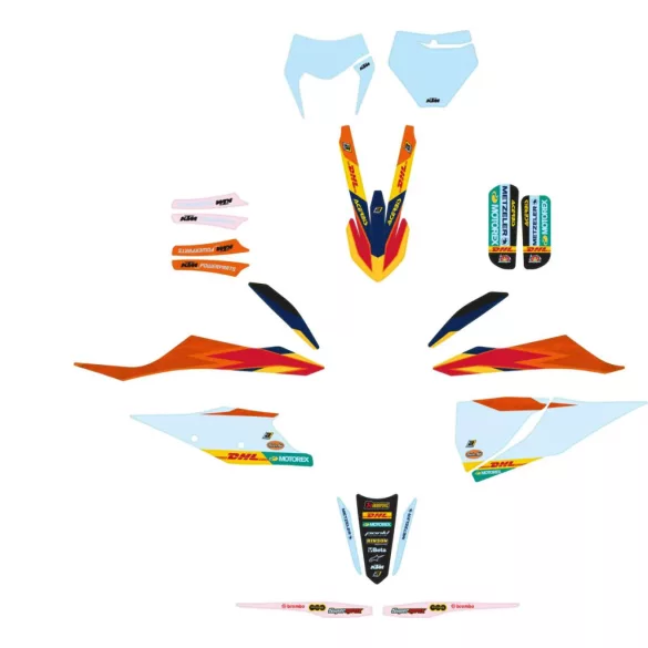 Ktm Factory matrica szett - MX/Enduro 2019-2023