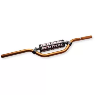   Renthal MX mini kormány 22mm, narancssárga, KTM 85 SX, narancssárga szivaccsal