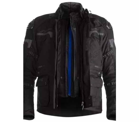 RST Pro Series Adventure-X CE Textil Dzseki - Fekete