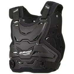   POLISPORT PHANTOM LITE MELLVÉDŐ, FEKETE SZÍNBEN, UNIVERZÁLIS MÉRET