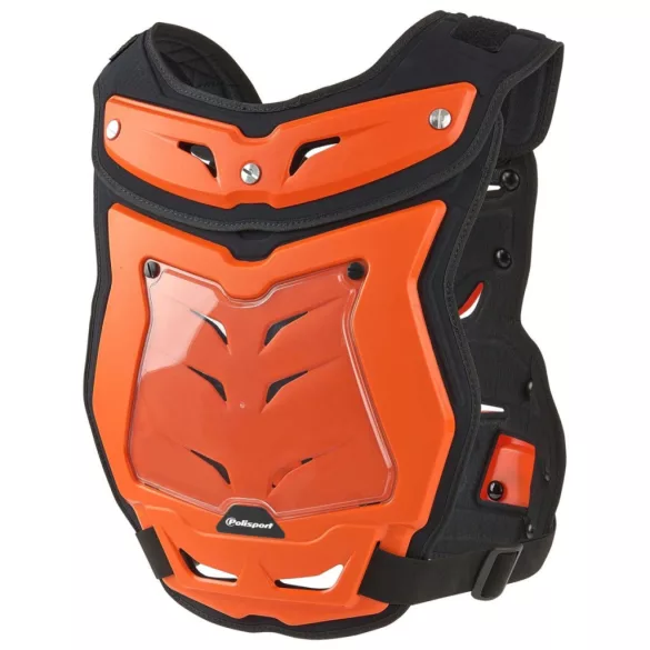 Polisport Phanton lite black páncél - narancs