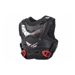   POLISPORT PHANTOM MINI BLACK (GYERMEK) MELLVÉDŐ, FEKETE SZÍNBEN