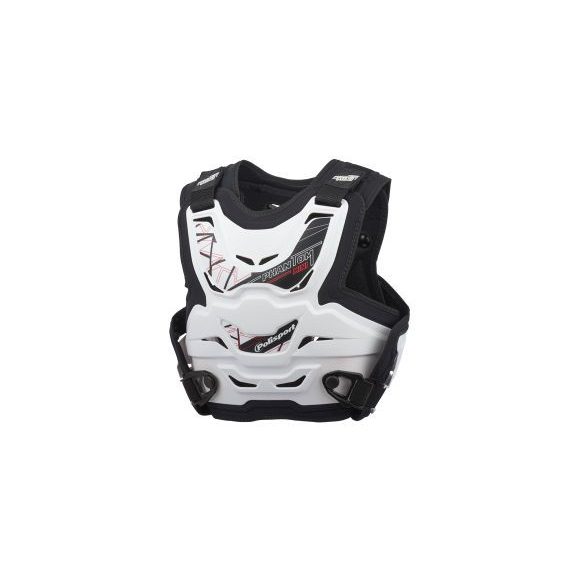 Polisport Phantom mini white gyerek páncél - fehér