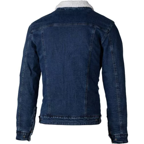 RST Sherpa Denim CE Textil Dzseki - Kék
