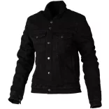 RST Ladies Sherpa Denim CE Motoros Dzseki - Fekete