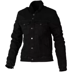 RST Ladies Sherpa Denim CE Motoros Dzseki - Fekete