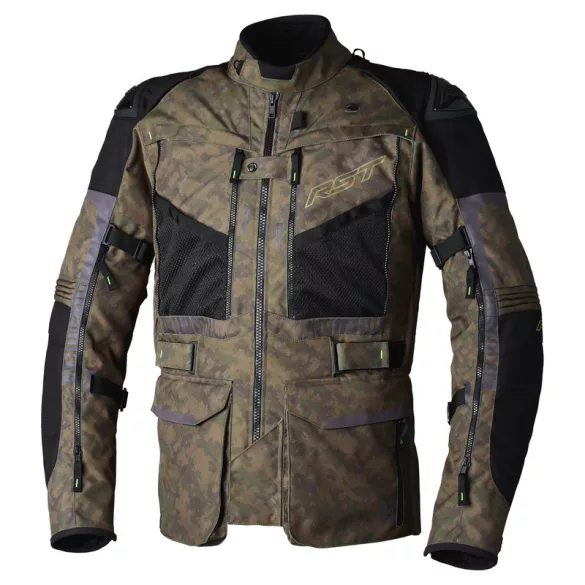RST Pro Series Ranger CE Férfi Textil Dzseki - Digi Green