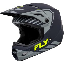   Fly Racing Kinetic menace black-fluo bukósisak 2XL méretben