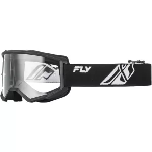 FLY Racing Focus  szemüveg Black-fehér viztiszta lencse
