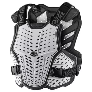 TROY LEE DESIGNS Rockfight Youth Chest páncél - fehér színben