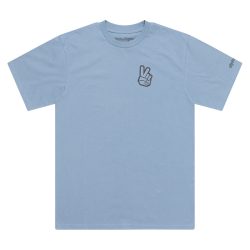 TROY LEE DESIGNS Peace Out póló - Smoke blue