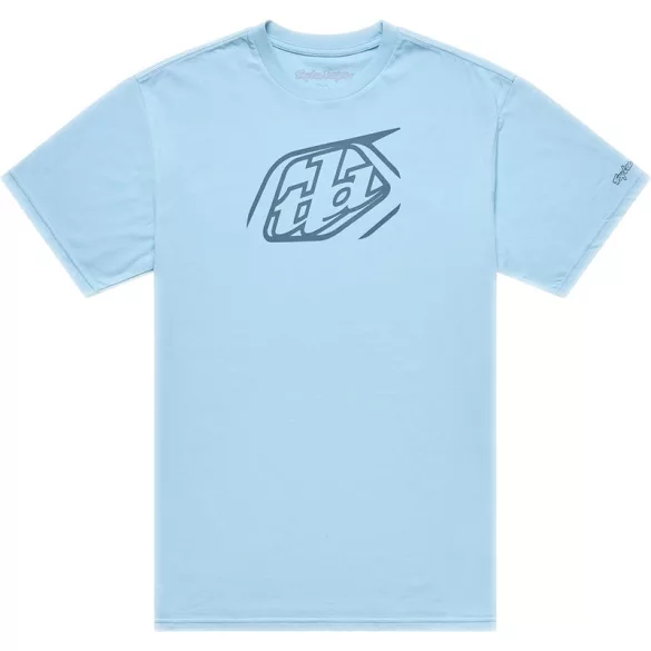 Troy Lee Designs Badge póló – Dawn Blue