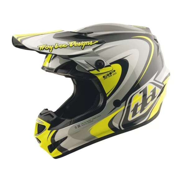 Troy Lee designs GP Pro crossover acid-grey bukósisak