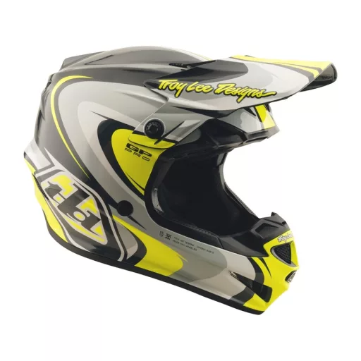 Troy lee designs gp pro crossover acid - szürke bukósisak
