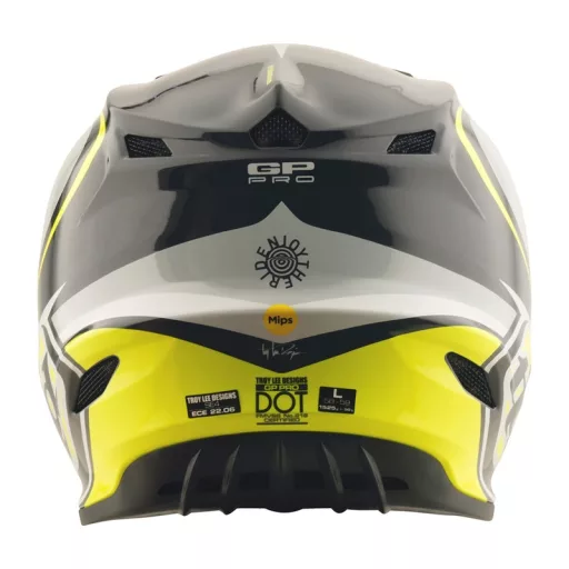 Troy Lee designs GP Pro Crossover grey-acid bukósisak