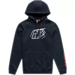 TROY LEE DESIGNS Badge PULÓVER- Black/Grey