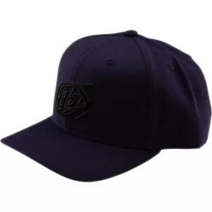 Troy Lee Designs Curved Snapback Badge kék sapka