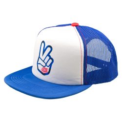 Troy Lee Designs Trucker Snapback Peace Out Hat sapka