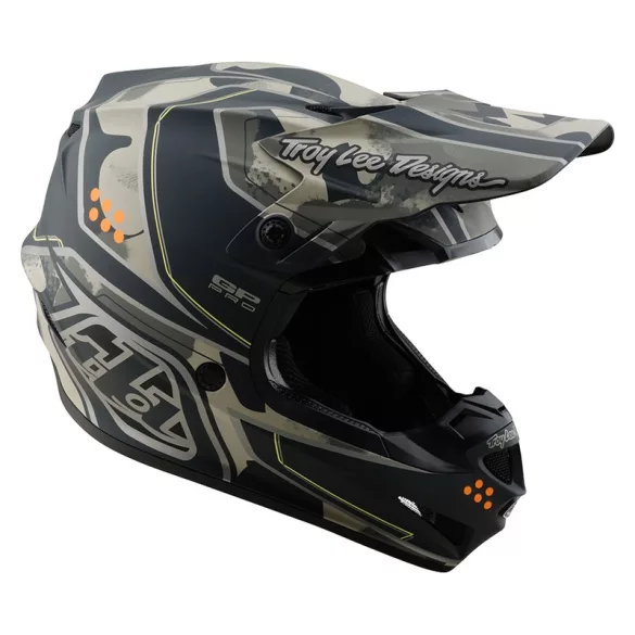 Troy Lee designs GP Pro Trooper Black/Caper bukósisak