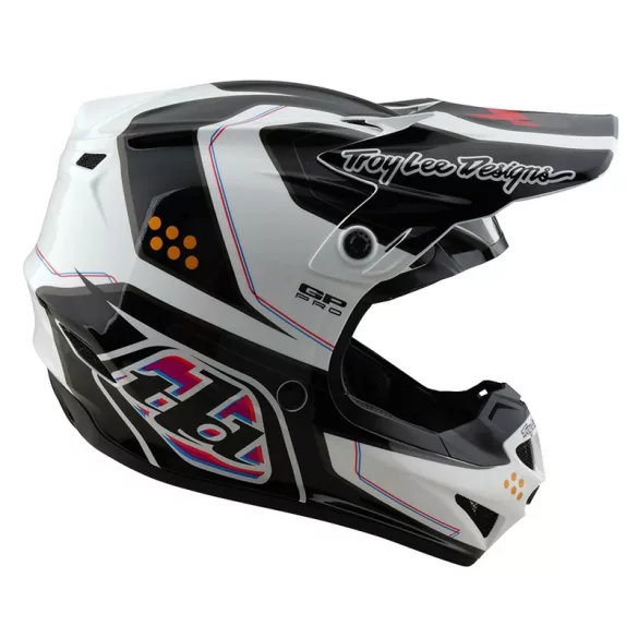 Troy Lee designs GP Pro Trooper White/Black bukósisak