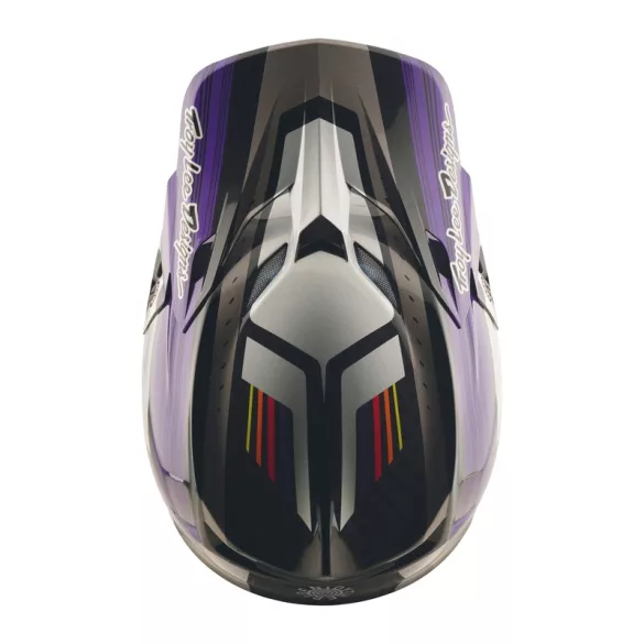 Troy Lee designs SE5 Carbon Stripes Black/Violet bukósisak
