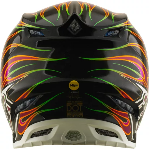 Troy lee designs SE5 carbon mips bukósisak - torched fekete/Violet