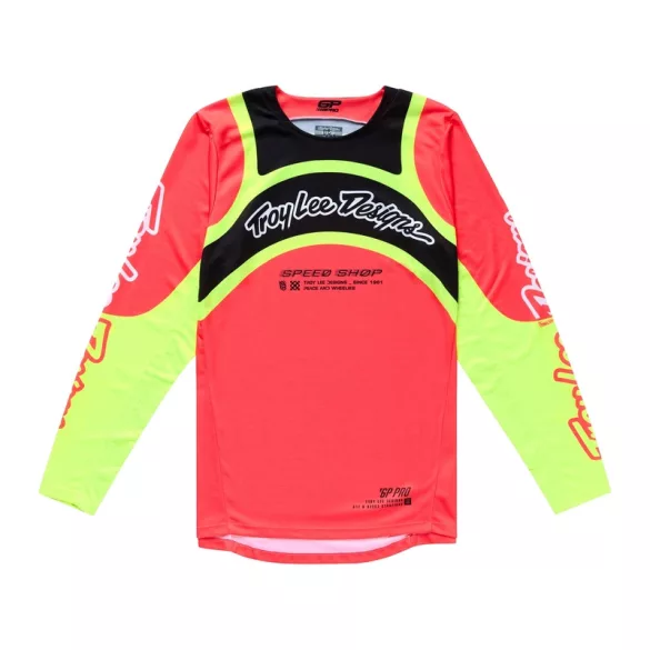 Troy Lee Designs GP Pro Swerve mez - infra red yellow